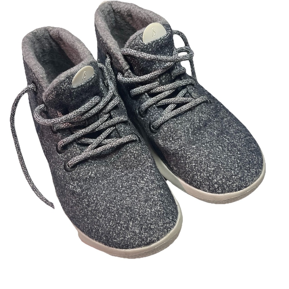 AllBirds Women's 9 Wool Runner Up Mizzle Slate Blue (Gray) Lace Up‎ EUC
